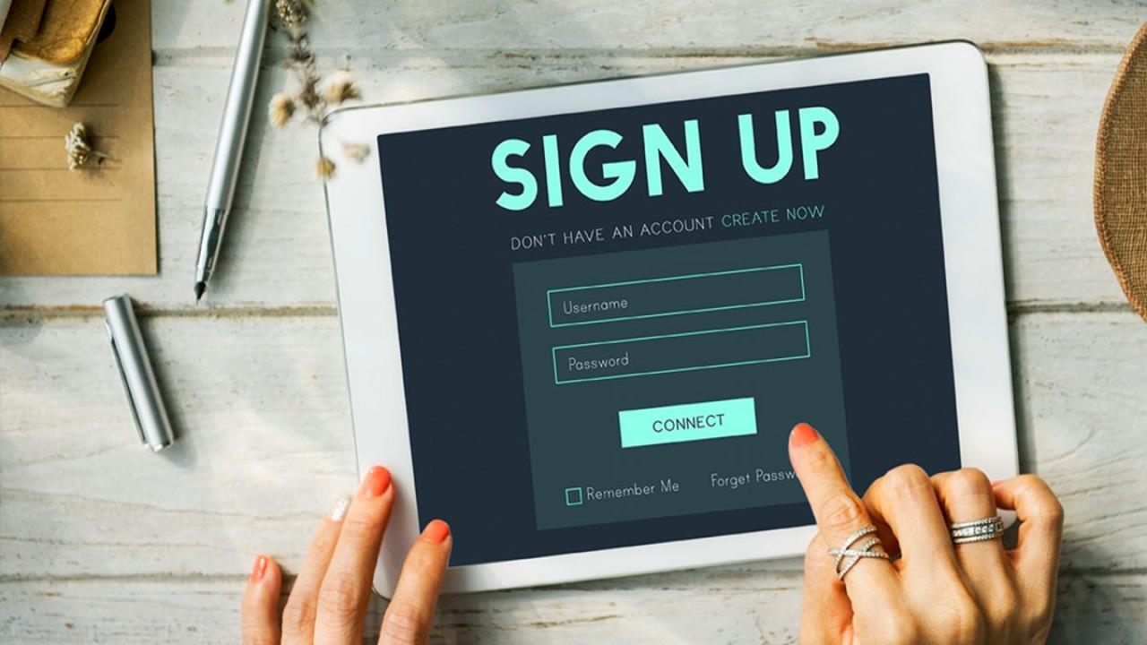 Sign-ups & Registrations
